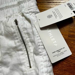 Cabo Linen Wide Leg Pant Athleta